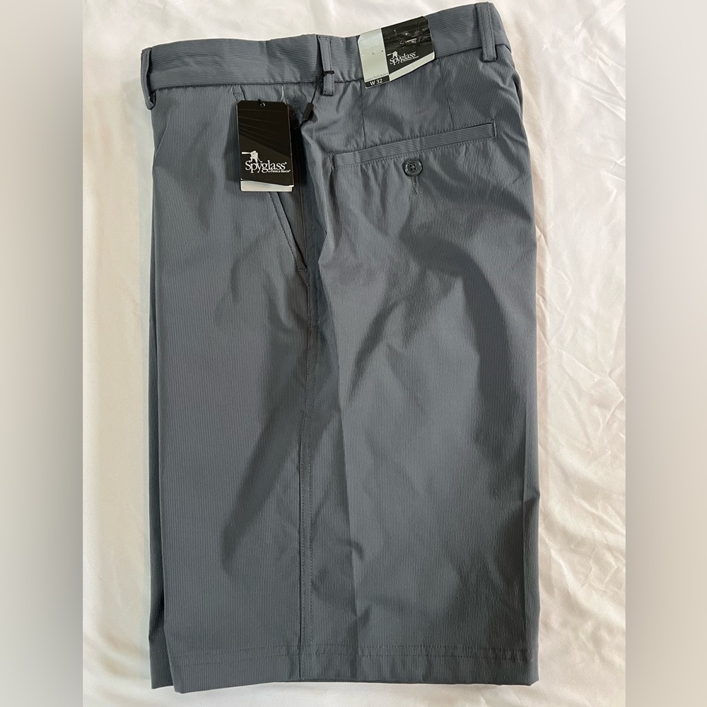 🔥GOLF MEN'S SHORTS SPYGLASS BY PEBBLE BEACH MODEL #2111-CU SIZE W32 CC2041 NWT
